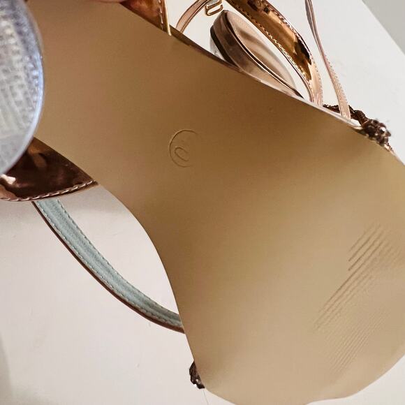 Unbranded Open Toe Rhinestone High Heel pump Shoes Size 40 - Picture 6 of 10